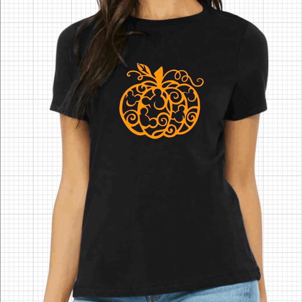 Disney HALLOWEEN pumpkin tee - Walt Disney World Mickey Mouse